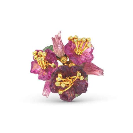 ZADORA SUITE OF MULTI-GEM `RHODODENDRON` JEWELLERY - photo 4