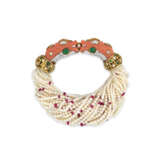 A RARE MULTI-GEM `CHIMERA/DRAGON HEAD` BRACELET, BY CARTIER - photo 2