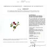 RETRO MULTI-GEM `LOVEBIRDS` BROOCH, BY CARTIER - фото 4