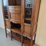 Elegant art deco display case Oak Early 20th century - photo 4