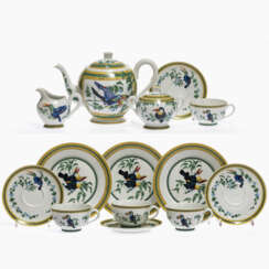 Kaffeeservice "Toucans", 21 teilig