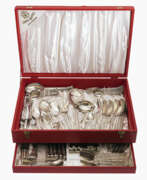 Silverware. Besteck im Kasten, 126 teilig