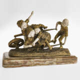 A group of figures "children in a wheelbarrow" - photo 1