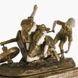 A group of figures "children in a wheelbarrow" - photo 2