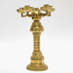 A five-light candelabrum