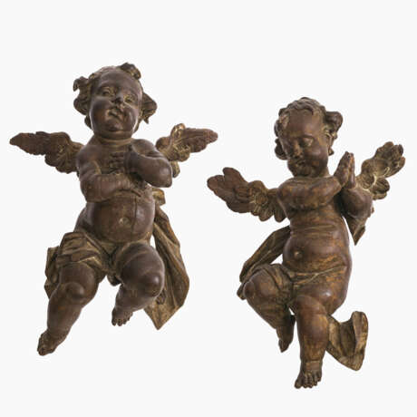 Two winged putti - photo 1 Two winged putti - photo 1