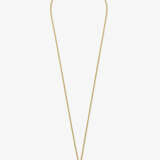 A pendant with a swan and diamonds, and a cord necklace - фото 3