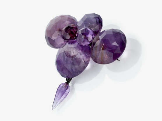 A brooch with amethysts - photo 2