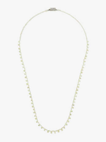 A natural pearl necklace set with fancy light yellow Briolette-cut diamonds of 16 carats - фото 2 A natural pearl necklace set with fancy light yellow Briolette-cut diamonds of 16 carats - фото 2