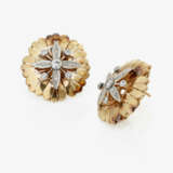 A pair of striking historical stud earrings set with brilliant-cut diamonds - photo 2