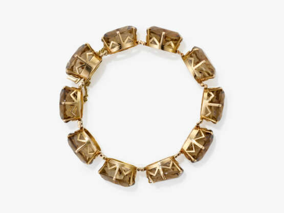 A bracelet with citrines - фото 2