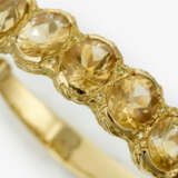 A bangle with large citrines - photo 2