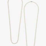 2 Akoya cultured pearl necklaces - photo 2