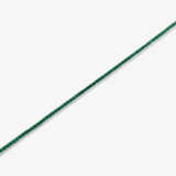 A Rivière bracelet with emeralds - фото 2