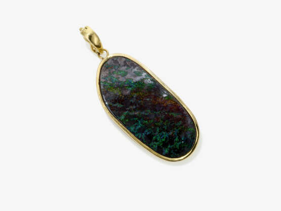 Anhänger mit Boulderopal - Foto 1 Anhänger mit Boulderopal - Foto 1