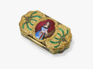 A box with miniature