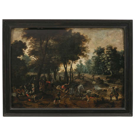 Flämisch (Sebastian Vrancx, 1573 Antwerpen - 1647 ebenda, Umkreis / Nachfolge) 17th century - фото 2 Flämisch (Sebastian Vrancx, 1573 Antwerpen - 1647 ebenda, Umkreis / Nachfolge) 17th century - фото 2