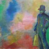 Последний фонарщик Бумага Смешанная техника Абстрактный субъективизм Сюжетно-тематическая картина - фото 1 Последний фонарщик Бумага Смешанная техника Абстрактный субъективизм Сюжетно-тематическая картина - фото 1