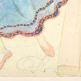 Croquis de costumes Mixed media Mid-20th century - photo 2