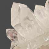 Monumental Natural Rock Crystal Cluster from Brazil 30 kg collected circa 1980 Crystal 20th century - photo 5