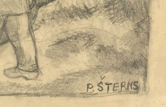 Works at the State Art Museum Black pencil watercolor Early 20th century - photo 2 Works at the State Art Museum Black pencil watercolor Early 20th century - photo 2