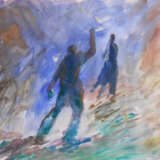 Вернись кому сказал ! Papier Technique mixte Абстрактный субъективизм Image thématique - photo 1