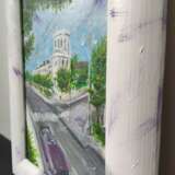 Улица Leinwand Gemischte Technik Expressionismus Stadtlandschaft Russland 2021 - Foto 2