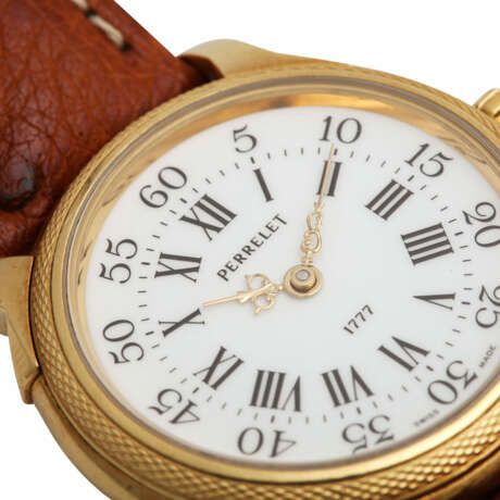 PERRELET Armbanduhr, Gehäuse Gold 18K. - photo 5