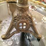 Painted Globe with a Rock Crystal and a Base in Gilt Bronze Bronze 21th century - Foto 3