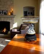 Übersicht. Paris Porcelain centerpiece with putti, 19th Century