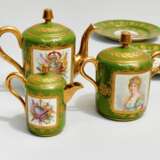 Уникальный столовый сервиз Napoleon Sevre Polychrome painting Empire At the turn of 19th -20th century г. - фото 12