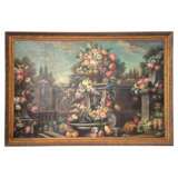 Large still life painting Italian School oil on canvas 18th century 18th century - photo 1