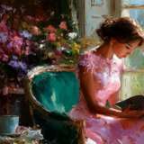 Евгения Дувакина, Холст на подрамнике, Акрил и масло, Импрессионизм, Портрет, Россия, 2025 г. - фото 2