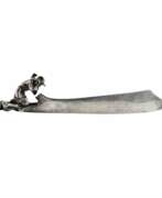 Silber 84. Coupe-papier original en argent, Faberge, dernier quart du 19&egrave;me si&egrave;cle.