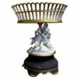 Paris Porcelain centerpiece with putti, 19th Century - One click purchase