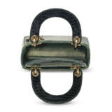 A SHINY FOREST GREEN ALLIGATOR MINI LADY DIOR WITH LIGHT GOLD HARDWARE - photo 5