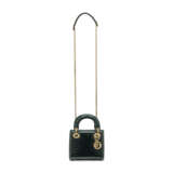 A SHINY FOREST GREEN ALLIGATOR MINI LADY DIOR WITH LIGHT GOLD HARDWARE - photo 6