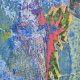 Jacques Lavigne Sans titre papier d&eacute;chir&eacute; et acrylique sur toile 2003 21th century - photo 2