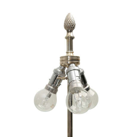 FRANKREICH Tischlampe 'Maiskolben', versilbert, 20. Jahrhundert. - Foto 3