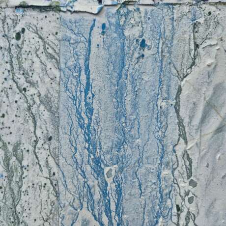 Jacques Lavigne Sans titre papier d&eacute;chir&eacute; et acrylique sur toile 2018 21th century - photo 5