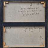 Jacques Lavigne Sans titre papier d&eacute;chir&eacute; et acrylique sur toile 2018 21th century - photo 6