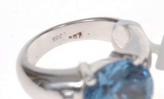 Bague en or avec diamants et spinelle synth&eacute;tique Or Other style 21th century - photo 11