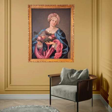 Sybille with turban and fruit bowl Oil on canvas 19th century 19th century - photo 6 Sybille with turban and fruit bowl Oil on canvas 19th century 19th century - photo 6