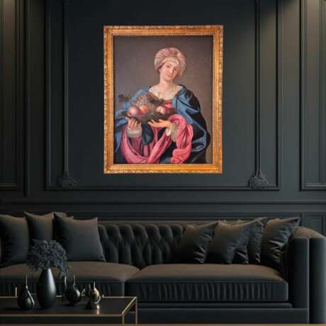 Sybille with turban and fruit bowl Oil on canvas 19th century 19th century - photo 9 Sybille with turban and fruit bowl Oil on canvas 19th century 19th century - photo 9