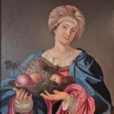 Sybille with turban and fruit bowl Oil on canvas 19th century 19th century - photo 17