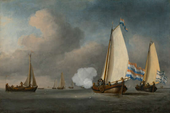 WILLEM VAN DE VELDE II (LEIDEN 1633-1707 WESTMINSTER) - фото 1 WILLEM VAN DE VELDE II (LEIDEN 1633-1707 WESTMINSTER) - фото 1