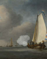 WILLEM VAN DE VELDE II (LEIDEN 1633-1707 WESTMINSTER)