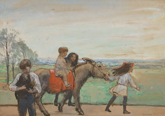 DAME LAURA KNIGHT, R.A., R.W.S. (LONG EATON, DERBYSHIRE 1877-1970 LONDON) - photo 1