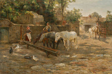 JOSEPH HAROLD SWANWICK, R.I., R.O.I., R.C.A. (CHESHIRE 1866-1929 SUSSEX)