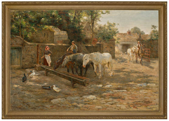 JOSEPH HAROLD SWANWICK, R.I., R.O.I., R.C.A. (CHESHIRE 1866-1929 SUSSEX) - photo 2